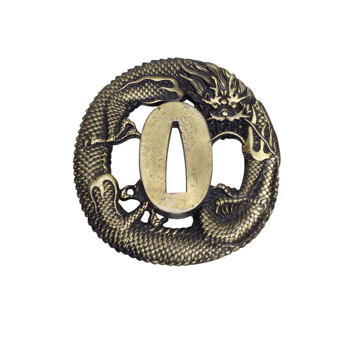 foto Dragon Tsuba